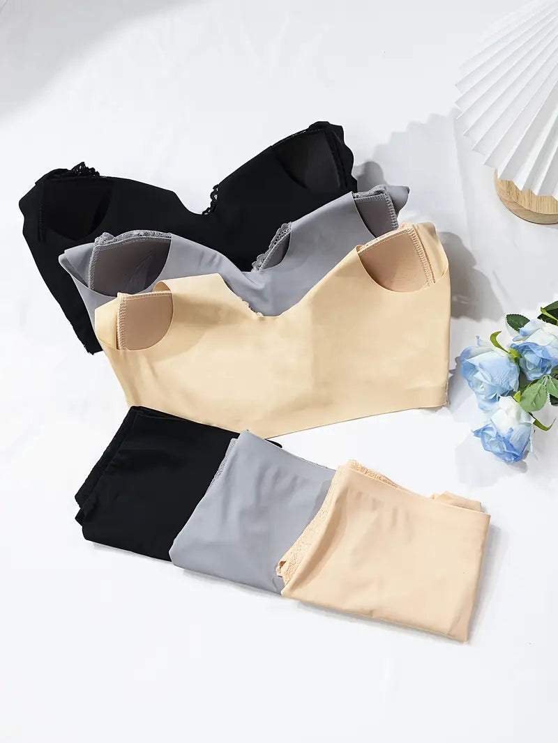 Combo Of 3 Set Bra & panties Set imported