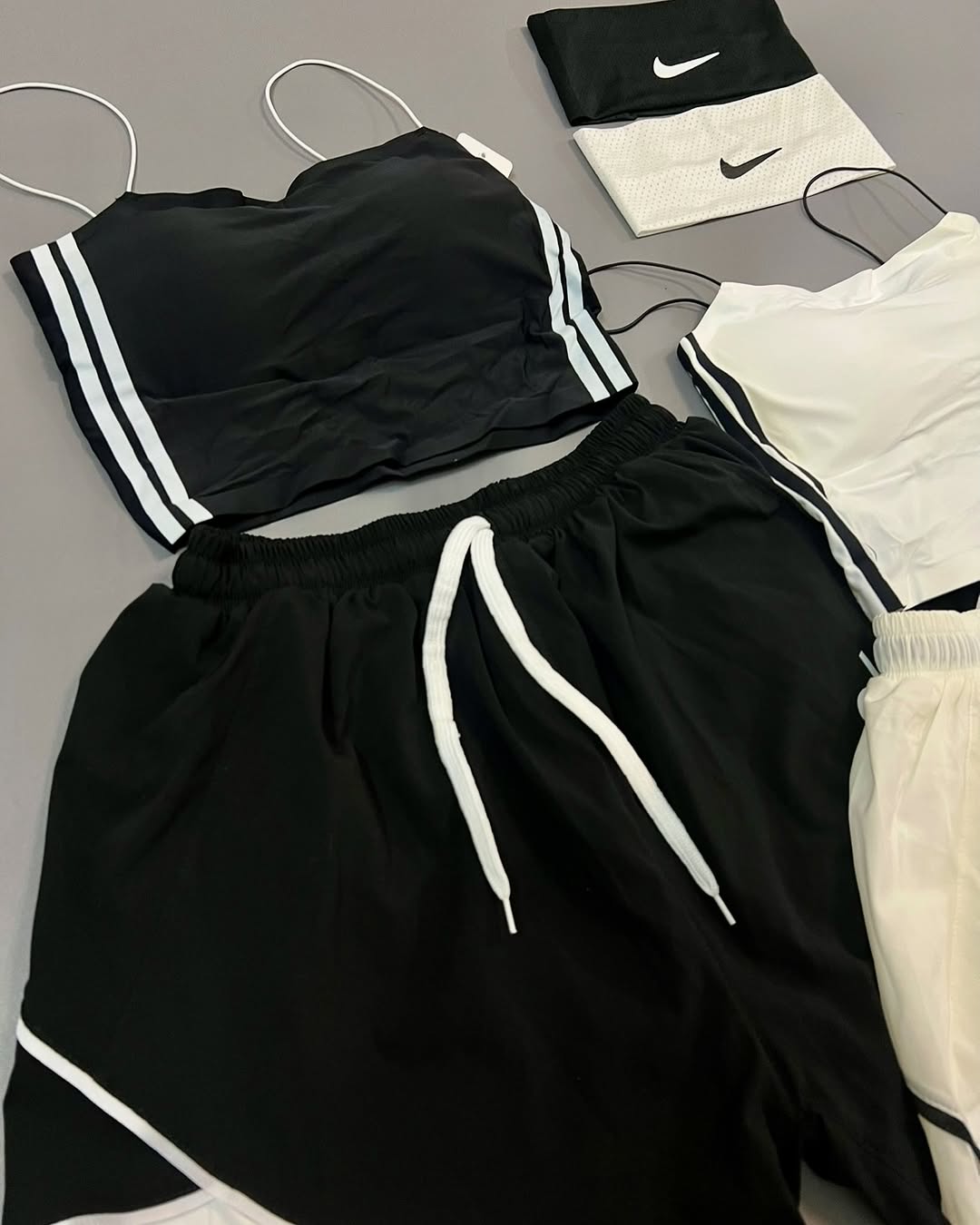 2-Piece Gymwear Combo – Complete 8-Piece Set for Girls