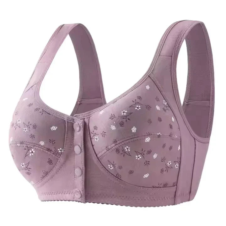 LAST DAY SALE 80% OFF - Comfortable & Convenient Front Button Bra (PACK OF 5)