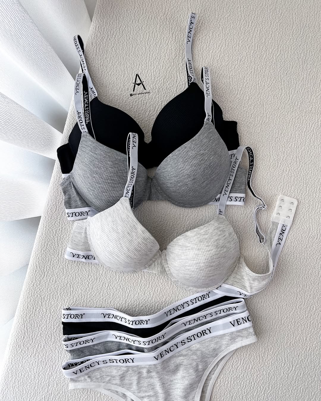 Combo Of 3 Set Bra & panties Set imported