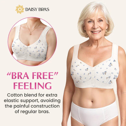 LAST DAY SALE 80% OFF - Comfortable & Convenient Front Button Bra (PACK OF 5)