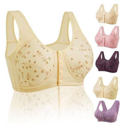LAST DAY SALE 80% OFF - Comfortable & Convenient Front Button Bra (PACK OF 5)