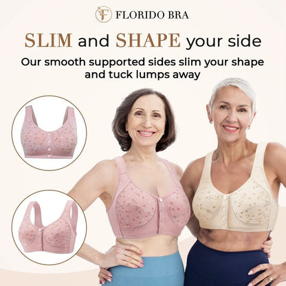 LAST DAY SALE 80% OFF - Comfortable & Convenient Front Button Bra (PACK OF 5)