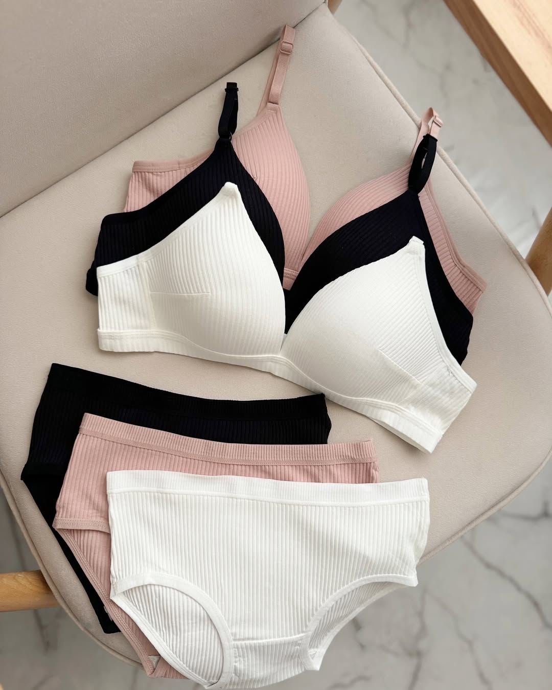 Combo Of 3 Set Bra & panties Set imported