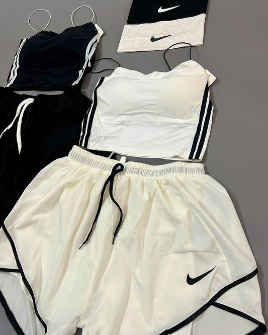 2-Piece Gymwear Combo – Complete 8-Piece Set for Girls
