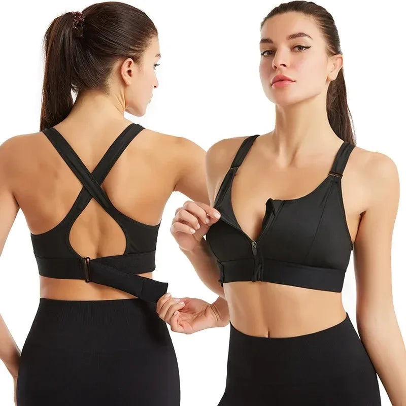 Pack Of-3 Fitness Cross Padded Sport Bra