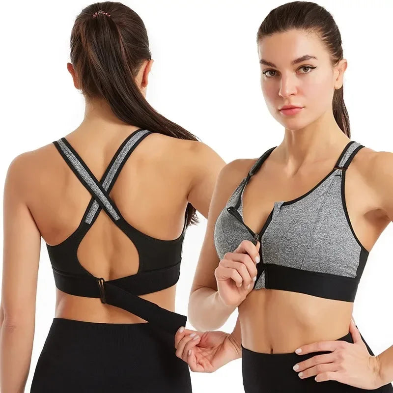 Pack Of-3 Fitness Cross Padded Sport Bra