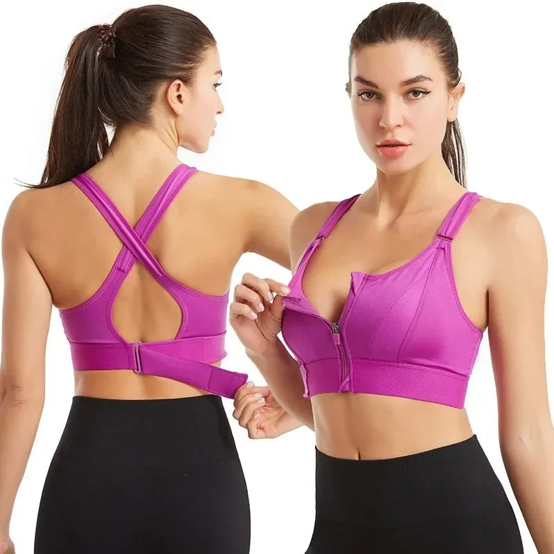 Pack Of-3 Fitness Cross Padded Sport Bra